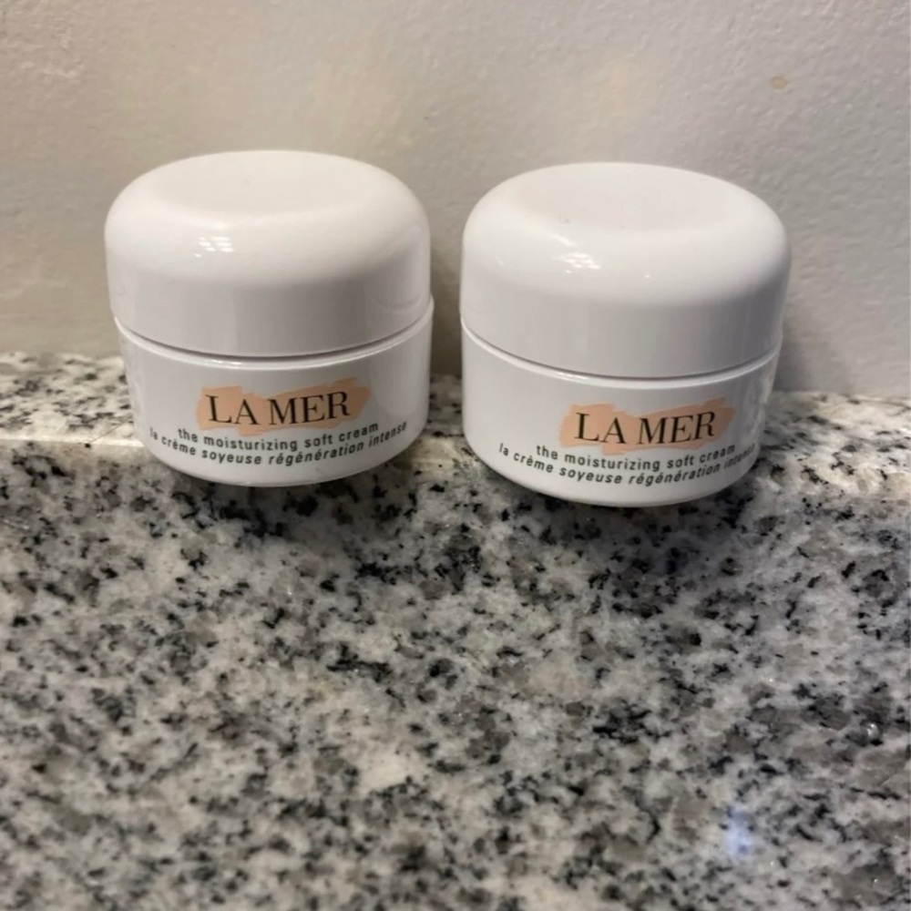 LaMer sample facial cream